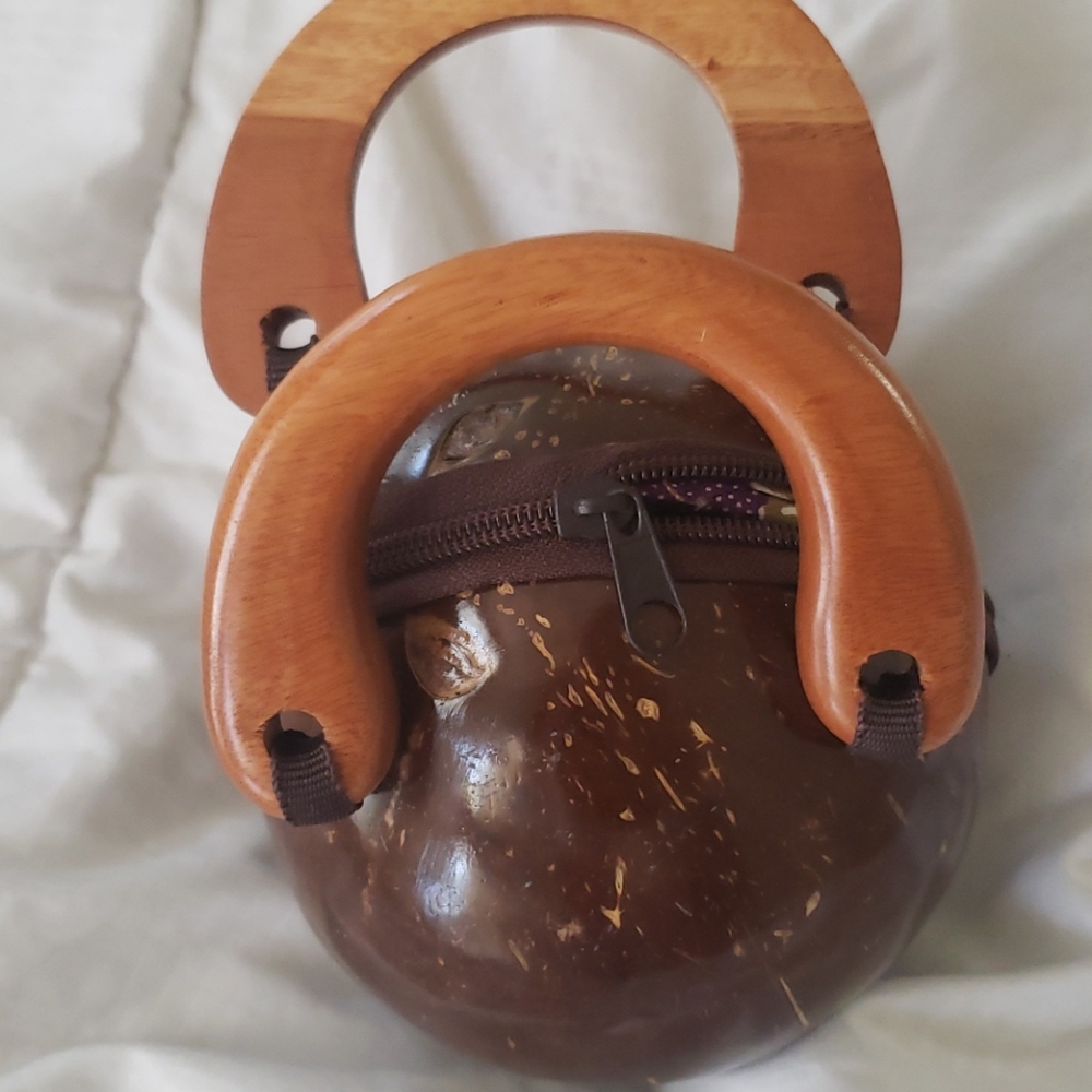 Handmade Coconut Shell Purse
